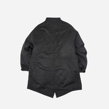 Load image into Gallery viewer, Wool Vincent Fishtail Parka - Charcoal