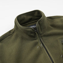 Load image into Gallery viewer, POLAR FLEECE JACKET - OLIVE