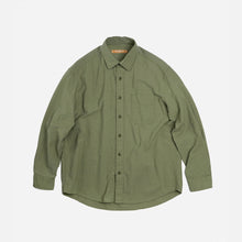 Load image into Gallery viewer, OG DOBBY WEAVE SEERSUCKER SHIRT - OLIVE