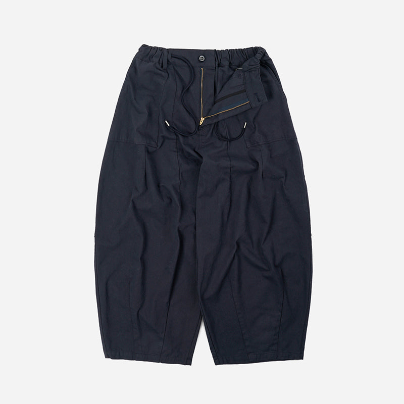 TWILL BALLOON PANTS - NAVY - THE GREAT DIVIDE – Frizmworks