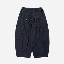 Load image into Gallery viewer, TWILL BALLOON PANTS - NAVY