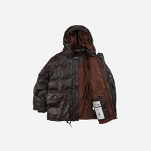 Load image into Gallery viewer, Lambskin Karakoram Goose Down Parka - Brown