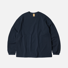 Load image into Gallery viewer, OG DOUBLE RIB L/S T-SHIRT - NAVY
