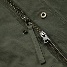 Load image into Gallery viewer, OSCAR SHORT FISHTAIL PARKA JACKET - OLIVE
