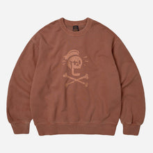Load image into Gallery viewer, BLACK FLAG PIGMENT DYEING SWEATSHIRT - BRICK