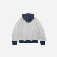 Load image into Gallery viewer, Colour Block Pocket Hoody - Navy