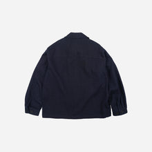 Load image into Gallery viewer, Double Pocket Coverall Jacket - Sashiiko Indigo