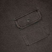 Load image into Gallery viewer, CIGARETTE POCKET PIGMENT DYEING T-SHIRT - CHARCOAL