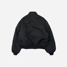 Load image into Gallery viewer, Nylon Flight Jacket - Black