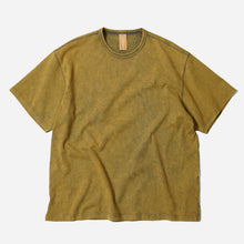 Load image into Gallery viewer, OG VINTAGE DYEING HALF TEE - OLIVE