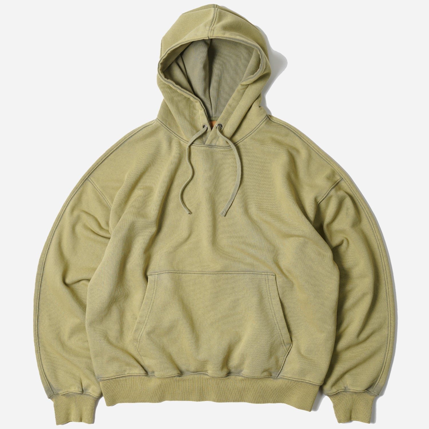 パーカー・フーディ FRIZMWORKS OG VINTAGE DYEING PULLOVER HOODY MUSTARD FZWOGTS OG VINTAGE DYEING PULLOVER HOODY - MUSTARD - THE GREAT