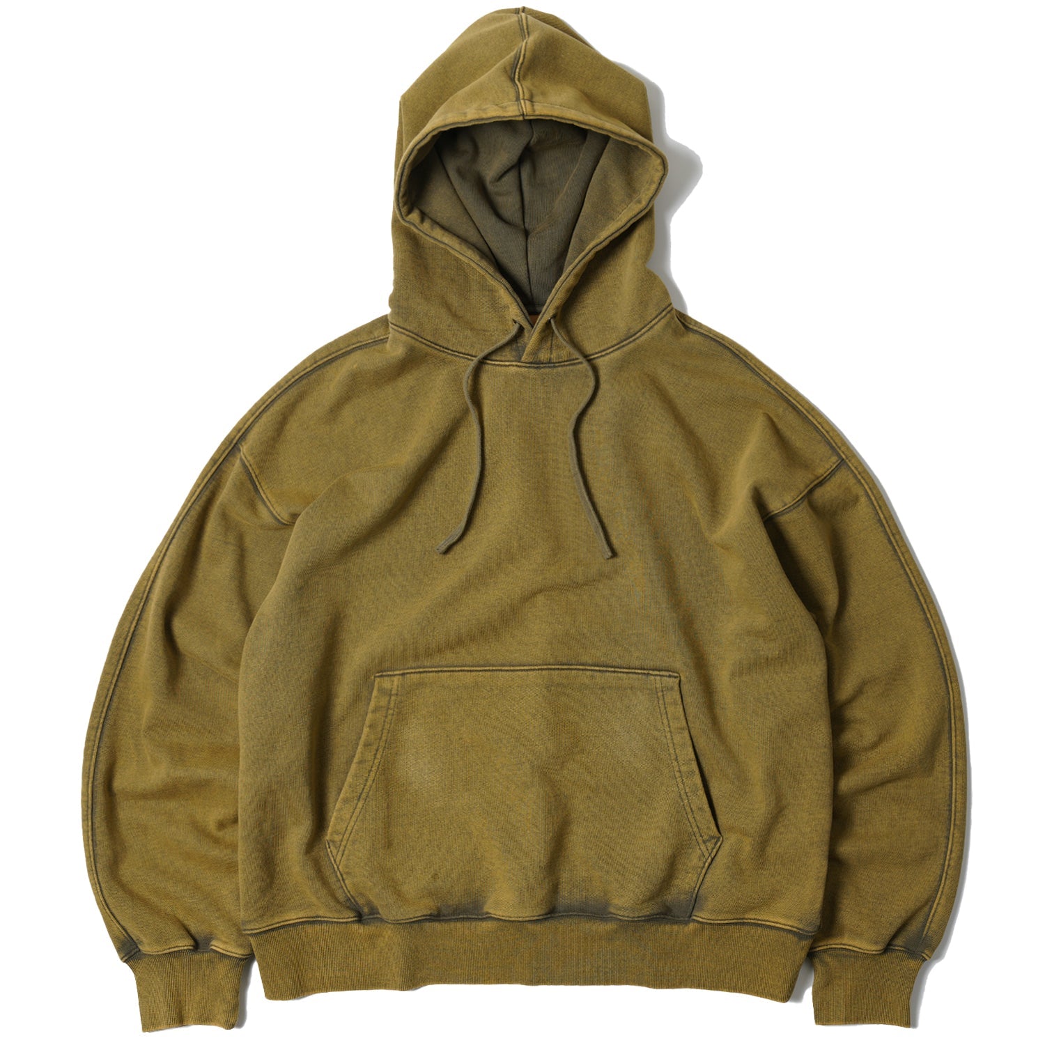 OG VINTAGE DYEING PULLOVER HOODY OLIVE