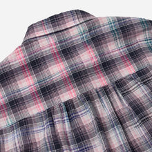 Load image into Gallery viewer, UNEVEN CHECKED SHIRT - PINK