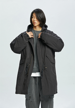 Load image into Gallery viewer, Vincent M1695 Fishtail Parka - Black
