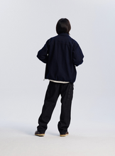 Load image into Gallery viewer, Double Pocket Coverall Jacket - Sashiiko Indigo