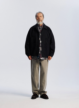 Load image into Gallery viewer, Double Pocket Coverall Jacket - Black