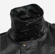 Load image into Gallery viewer, Waxed Cotton Heritage Hunting Jacket - Black