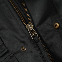 Load image into Gallery viewer, Waxed Cotton Heritage Hunting Jacket - Black