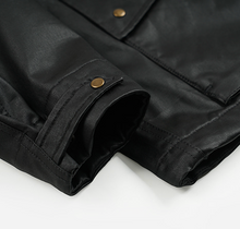 Load image into Gallery viewer, Waxed Cotton Heritage Hunting Jacket - Black