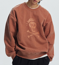 Load image into Gallery viewer, BLACK FLAG PIGMENT DYEING SWEATSHIRT - BRICK