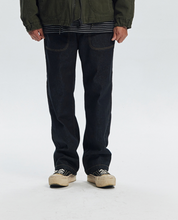 Load image into Gallery viewer, CP WIDE DENIM PANTS - BLACK