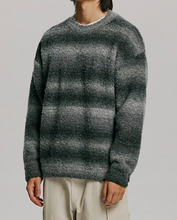 Load image into Gallery viewer, GRADATION BOUCLE KNIT - GREY MIX