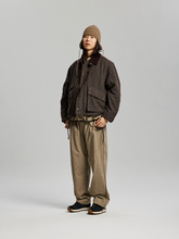 Load image into Gallery viewer, Herringbone Wool Hunting Jacket - Pine Brown