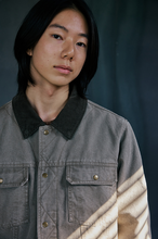 Load image into Gallery viewer, Heavy Canvas Storm Trucker Jacket - Mud