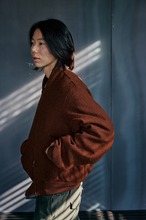 Load image into Gallery viewer, Wool Flight Jacket - Maple