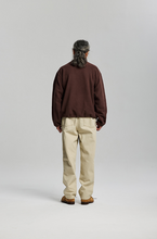Load image into Gallery viewer, Mock Neck Fleece Anorak Parka - Brown