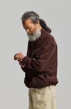 Load image into Gallery viewer, Mock Neck Fleece Anorak Parka - Brown