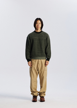 Load image into Gallery viewer, Rollneck Ringer Knit - Olive