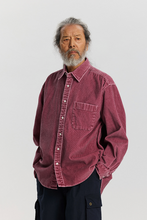 Load image into Gallery viewer, Pigment 8W Corduroy Shirt - Pink