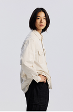 Load image into Gallery viewer, Chino Officer Shirt - Ivory