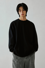 Load image into Gallery viewer, OG Double Rib Long Sleeve T-Shirt - Black