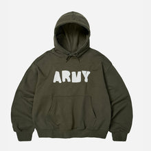 Load image into Gallery viewer, US ARMED FORCES POP OVER HOODIE - OLIVE