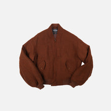 Load image into Gallery viewer, Wool Flight Jacket - Maple