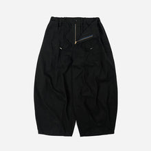 Load image into Gallery viewer, TWILL BALLOON PANTS - BLACK