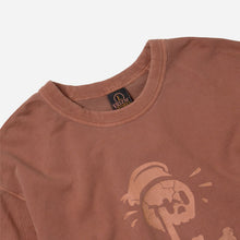 Load image into Gallery viewer, BLACK FLAG PIGMENT DYEING SWEATSHIRT - BRICK
