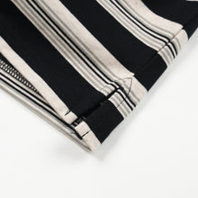 Load image into Gallery viewer, BLOCK STRIPE L/S T-SHIRT - BLACK
