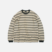 Load image into Gallery viewer, BLOCK STRIPE L/S T-SHIRT - MUD
