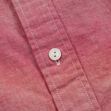 Load image into Gallery viewer, CHAMBRAY BIG POCKET HALF SHIRT - RED