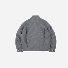 Load image into Gallery viewer, BUDDY CHECK HARRINGTON JACKET - SEA BLUE