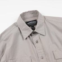 Load image into Gallery viewer, CIGARETTE POCKET TYPEWRITER SHIRT - MUD