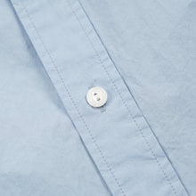 Load image into Gallery viewer, CIGARETTE POCKET TYPEWRITER SHIRT - SKY BLUE