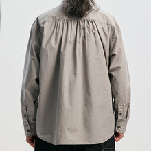 Load image into Gallery viewer, CIGARETTE POCKET TYPEWRITER SHIRT - MUD