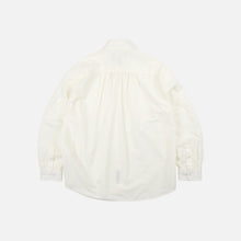 Load image into Gallery viewer, CIGARETTE POCKET TYPEWRITER SHIRT - BUTTER