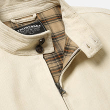 Load image into Gallery viewer, Corduroy Buddy Harrington Jacket - Cream