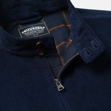 Load image into Gallery viewer, Corduroy Buddy Harrington Jacket - Navy