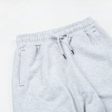 Load image into Gallery viewer, COVER STITCH SWEAT PANTS - WHITE MELANGE